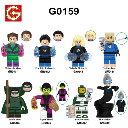 Marvel Fantastic Four Minifigures G0159