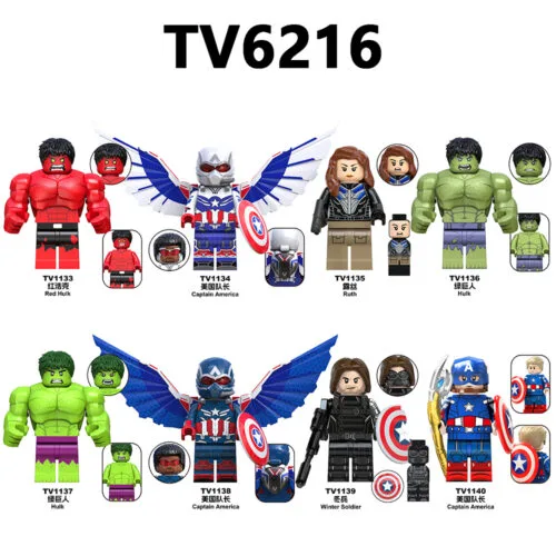 Marvel Captain America Minifigures TV6216