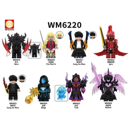 Anime Solo Leveling Minifigures WM6220