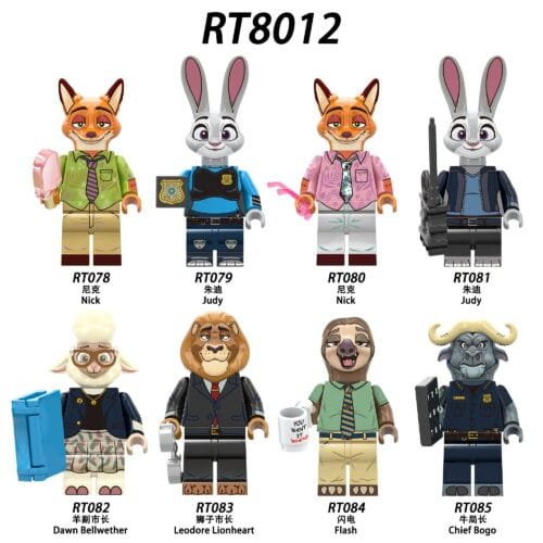 Zootopia Minifigures RT8012