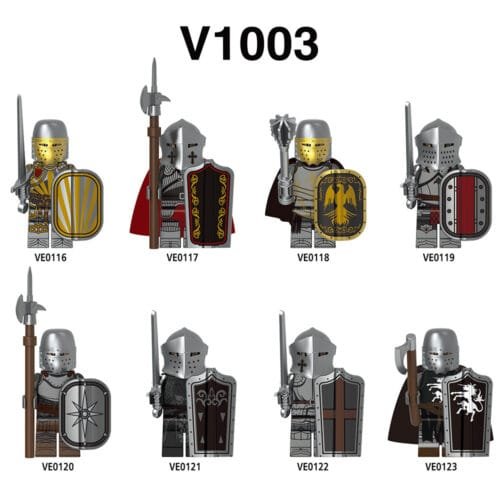 The Middle Ages Armor Minifigures V1003