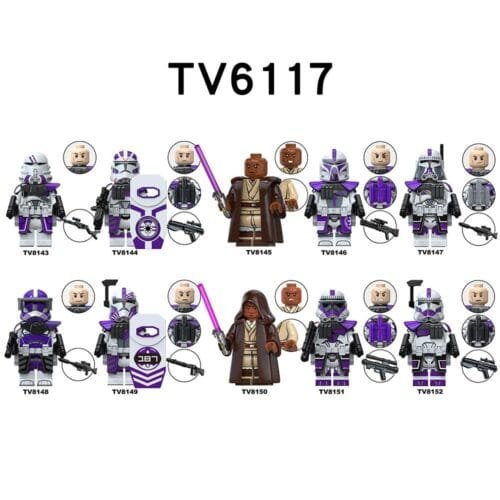 Star Wars 187 Clone Trooper Minifigures TV6117