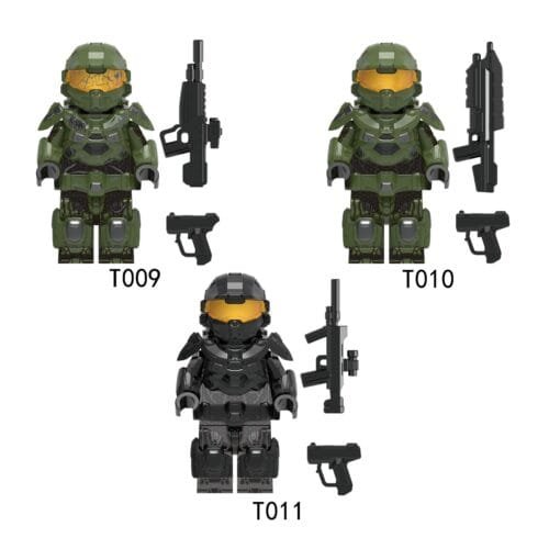 HALO Master Chief Minifigures T009-011