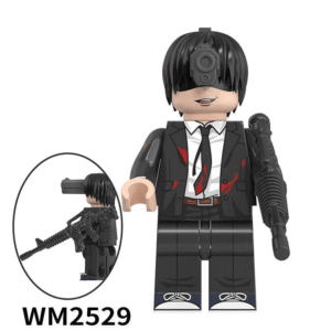 Anime Chainsaw Man Gun Devil Minifigures WM2529