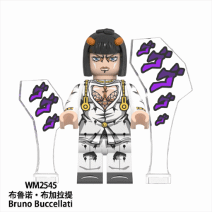 Anime JoJo??s Bizarre Adventure Bruno Buccellati Minifigures WM2545