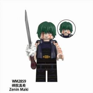 Anime Jujutsu Kaisen Maki Zenin Minifigures WM2859