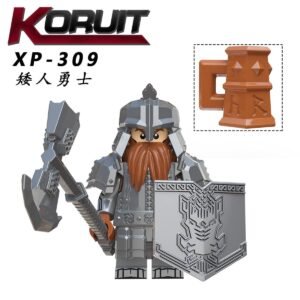 Lord of the Rings Dwarven Warrior Minifigures XP309