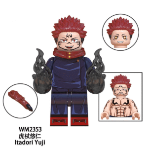 Anime Jujutsu Kaisen Itadori Yuji Minifigures WM2353