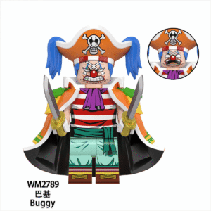 Anime One Piece Buggy Minifigures WM2789