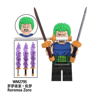 Anime One Piece Roronoa Zoro Minifigures WM2795