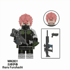 Anime Kaiju No. 8 Iharu Furuhashi Minifigures WM2831