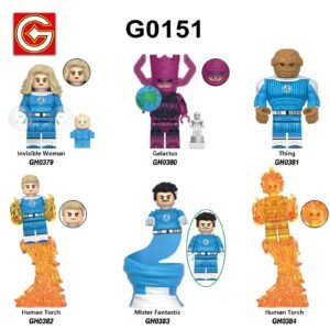 Marvel Fantastic Four Minifigures G0151