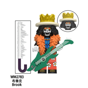 Anime One Piece Brook Minifigures WM2783