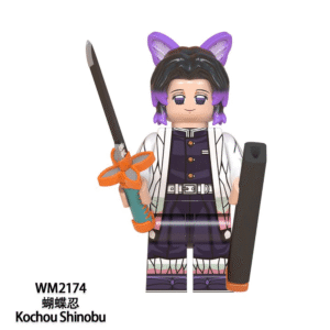 Anime Demon Slayer Shinobu Kochou Minifigures WM2174
