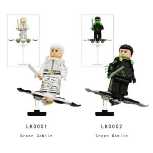 Marvel Green Goblin/New Goblin Harry Osborn Minifigures LK0001 LK0002