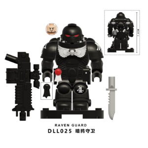 Warhammer 40,000 Ultramarines Space Marines Astartes Minifigures DLL022-027 - DSKU004