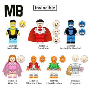 Invincible Minifigures MB0015-0021