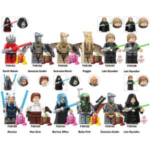 Star Wars Geonosian Darth Malak Minifigures TV6121