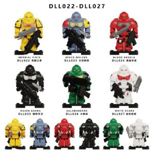 Warhammer 40,000 Ultramarines Space Marines Astartes Minifigures DLL022-027