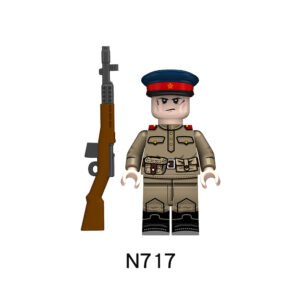 People's Commissariat of Internal Affairs (NKVD) Minifigures N715-718 - DSKU003