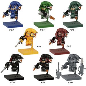 Warhammer 40,000 Space Marines Astartes Gravis Armour Jump Pack Minifigures F03-10