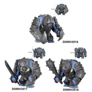 LORD OF THE RINGS Heavy Armor Troll Orc Minifigures DXMH3016-3018
