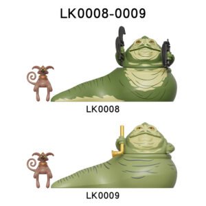 Star Wars Jabba Desilijic Tiure Minifigures LK0008/LK0009