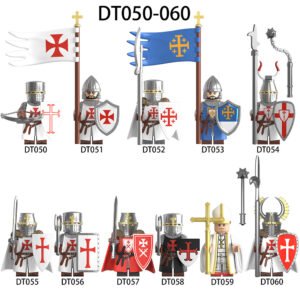 The Crusades Medieval Soldier Knight Minifigures DT050-060