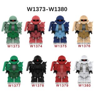 Zaku Minifigures W1373-W1380